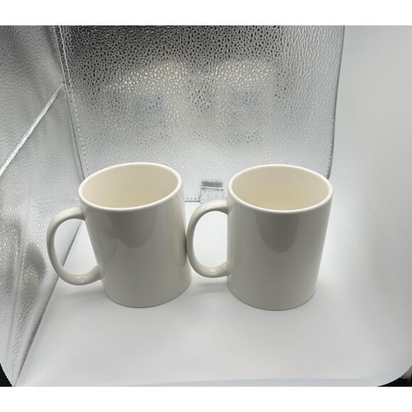 Room Essentials Stoneware Be Kind Mugs Set Of 2 Microwave & Dishwasher Safe NIB - Picture 3 of 9